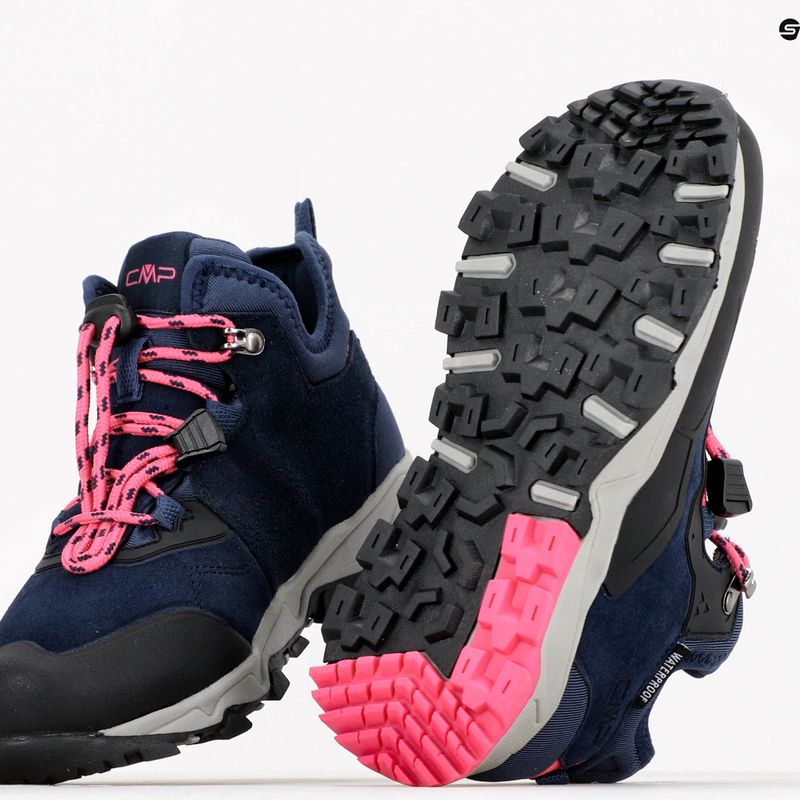 CMP Kishnar 2.0 Wp Kinder-Trekking-Stiefel navy blau 3Q84984 12