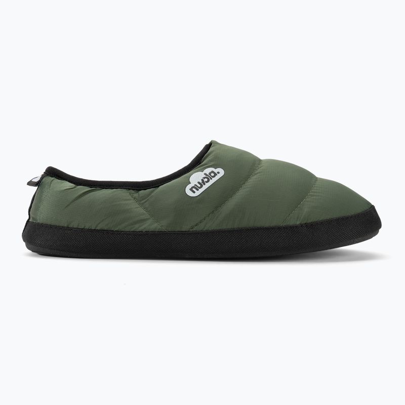 Nuvola Classic Militärgrün Winterpantoffeln 2
