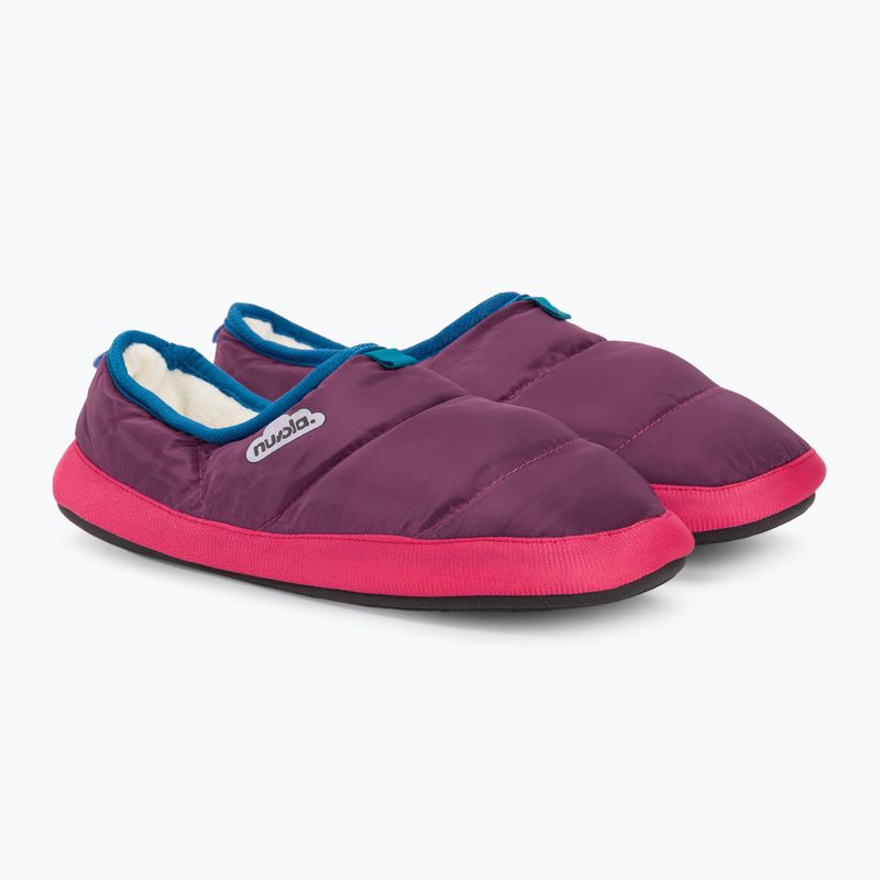 Kinder Winter Hausschuhe Nuvola Classic Party lila 4