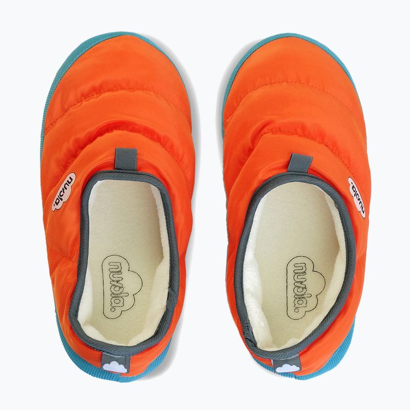 Nuvola Classic Party orange Kinder-Winter-Hausschuhe