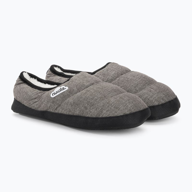 Nuvola Classic Marbled Chill grau Winterhausschuhe