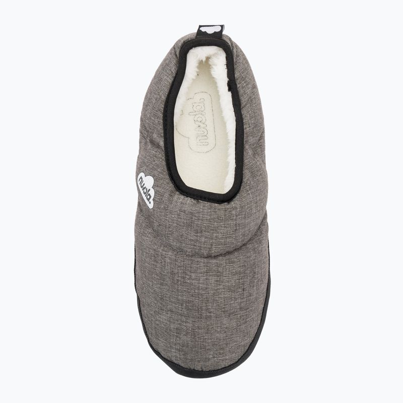 Nuvola Classic Marbled Chill grau Winterhausschuhe