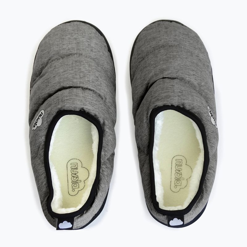 Nuvola Classic Marbled Chill grau Winterhausschuhe