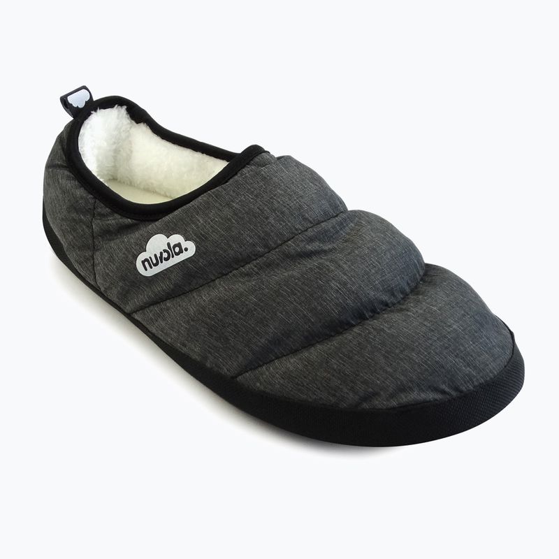 Nuvola Classic Marbled Chill Winter Hausschuhe schwarz
