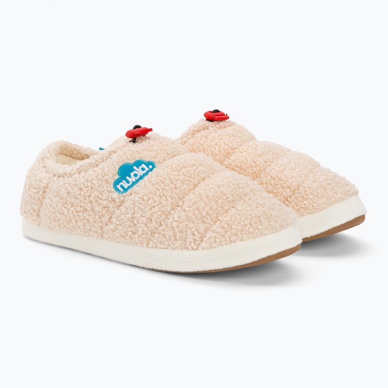 Nuvola Classic Schaf Creme Winter Hausschuhe