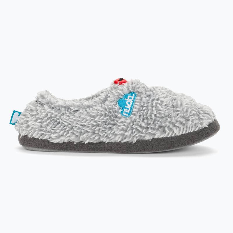 Nuvola Classic Cloud Fleece grau Winter Hausschuhe 2