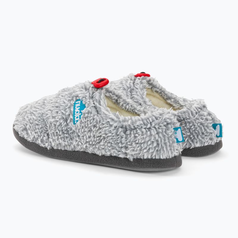 Nuvola Classic Cloud Fleece grau Winter Hausschuhe