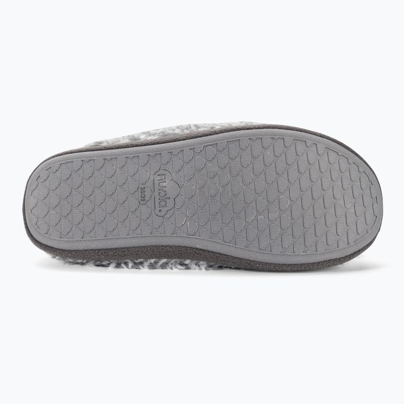 Nuvola Classic Cloud Fleece grau Winter Hausschuhe