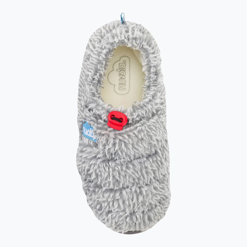 Nuvola Classic Cloud Fleece grau Winter Hausschuhe