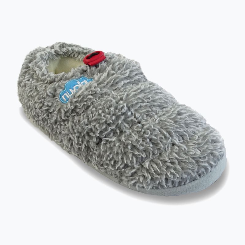 Nuvola Classic Cloud Fleece grau Winter Hausschuhe