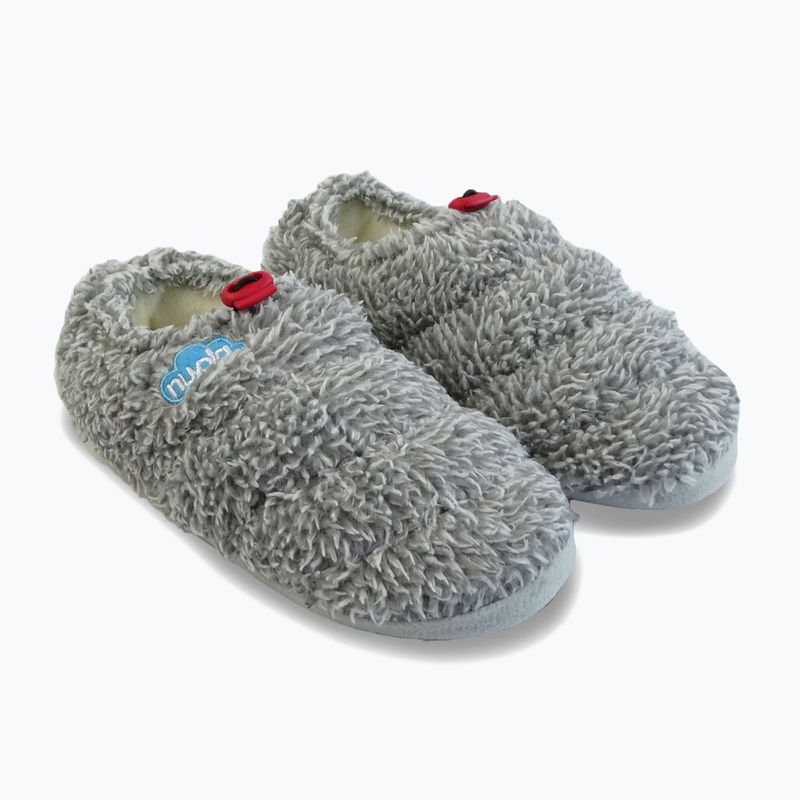 Nuvola Classic Cloud Fleece grau Winter Hausschuhe