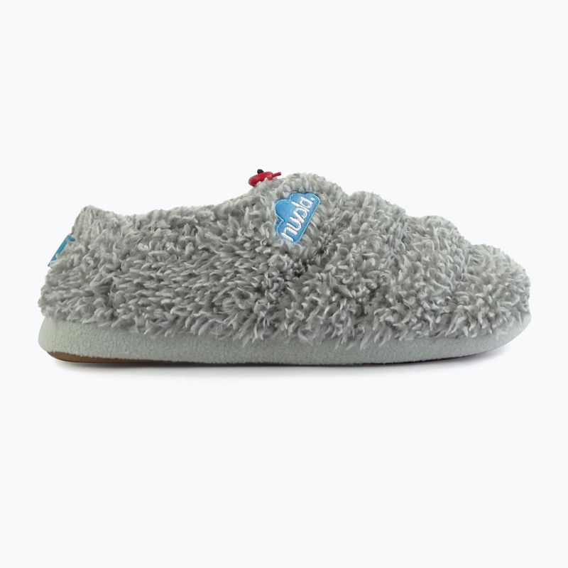 Nuvola Classic Cloud Fleece grau Winter Hausschuhe