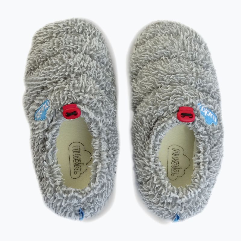 Nuvola Classic Cloud Fleece grau Winter Hausschuhe