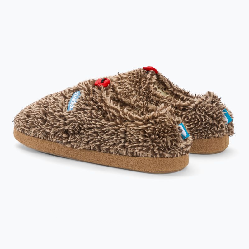 Nuvola Classic Cloud Fleece braun Winterhausschuhe