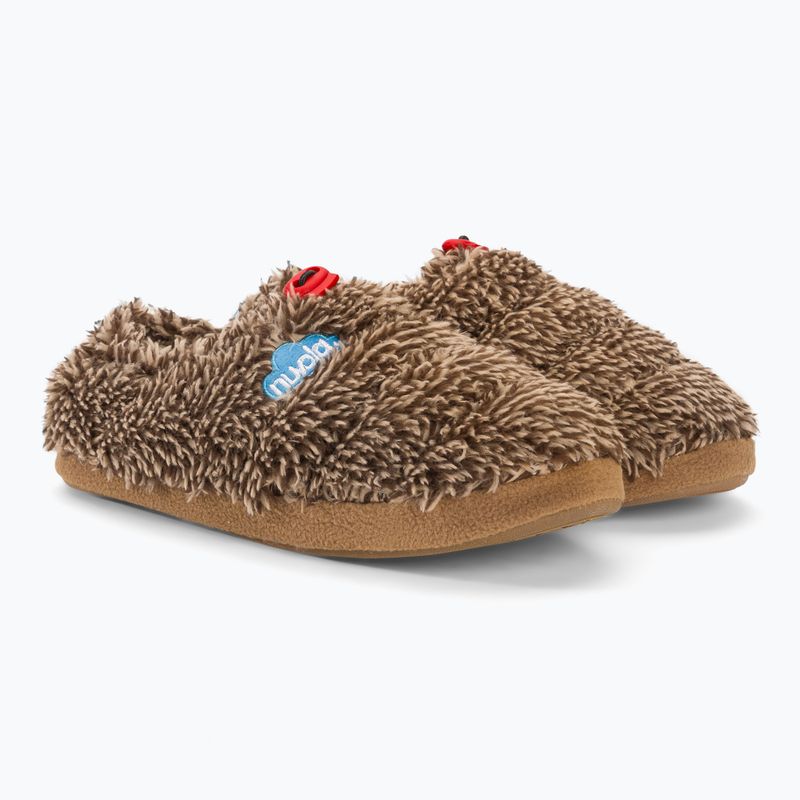 Nuvola Classic Cloud Fleece braun Winterhausschuhe