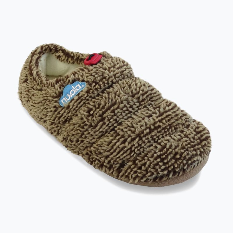Nuvola Classic Cloud Fleece braun Winterhausschuhe