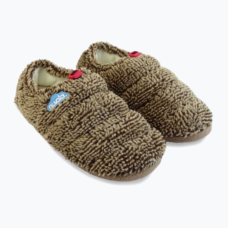 Nuvola Classic Cloud Fleece braun Winterhausschuhe