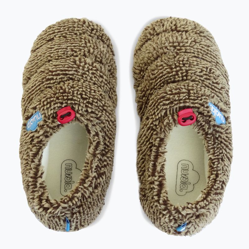 Nuvola Classic Cloud Fleece braun Winterhausschuhe