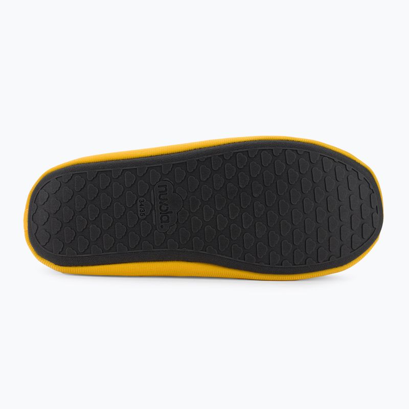Kinder-Winterpantoffeln Nuvola Classic Bedruckte Guix gelb