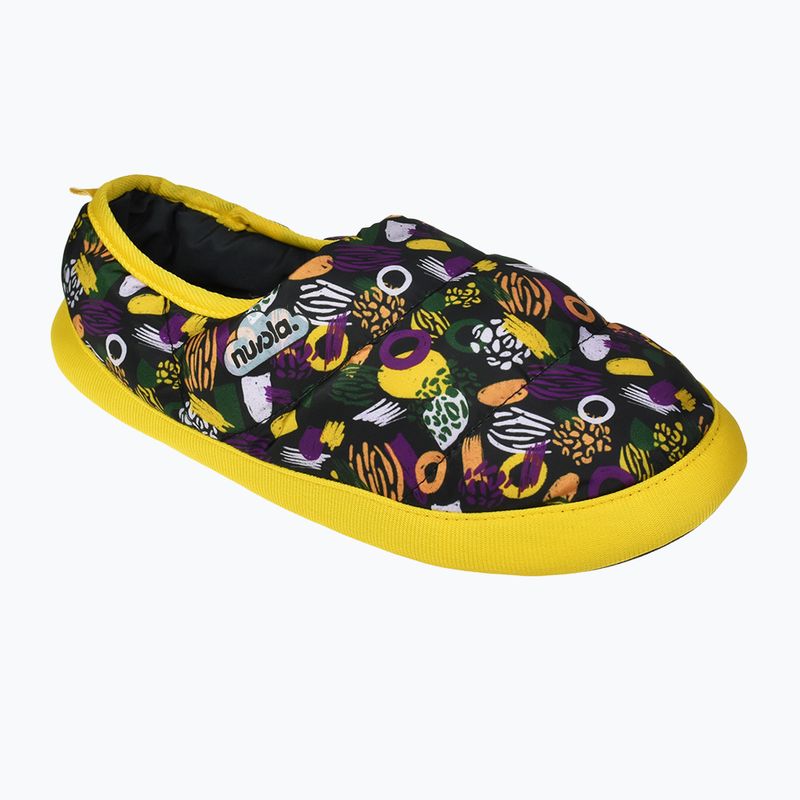 Kinder-Winterpantoffeln Nuvola Classic Bedruckte Guix gelb