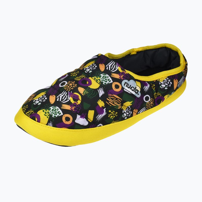 Kinder-Winterpantoffeln Nuvola Classic Bedruckte Guix gelb