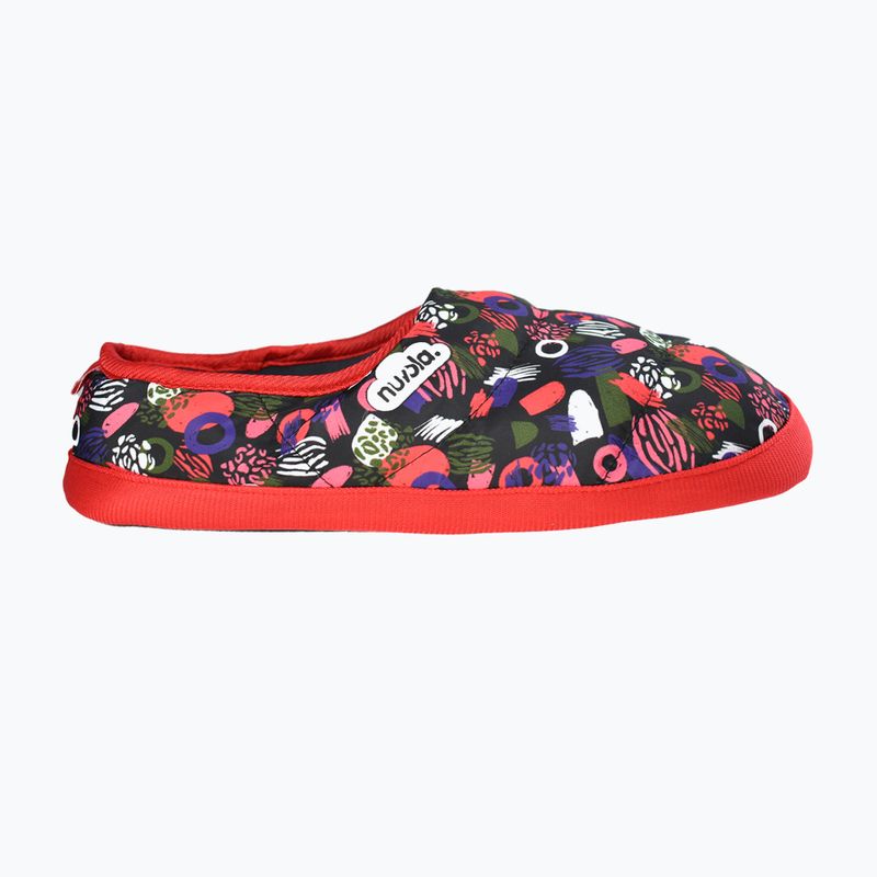 Kinder-Winterpantoffeln Nuvola Classic Bedruckte Guix koralle