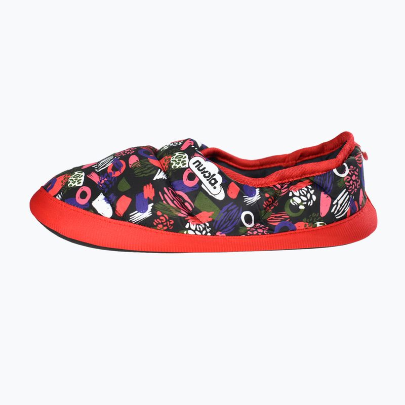 Kinder-Winterpantoffeln Nuvola Classic Bedruckte Guix koralle
