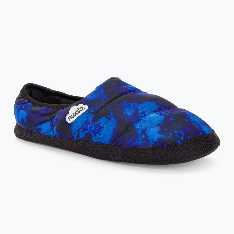 Nuvola Classic Gedruckt tempesta blau Winter Hausschuhe