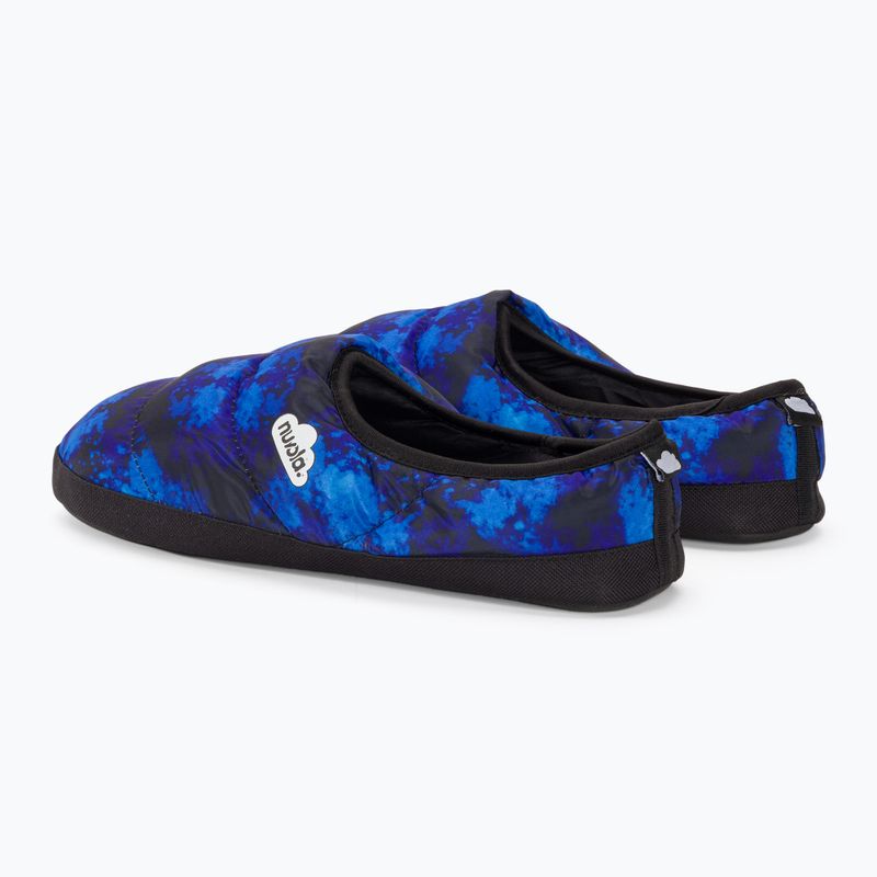 Nuvola Classic Gedruckt tempesta blau Winter Hausschuhe