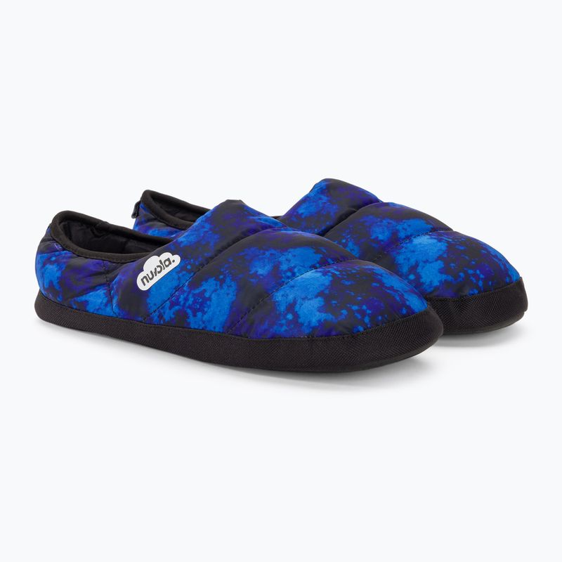 Nuvola Classic Gedruckt tempesta blau Winter Hausschuhe