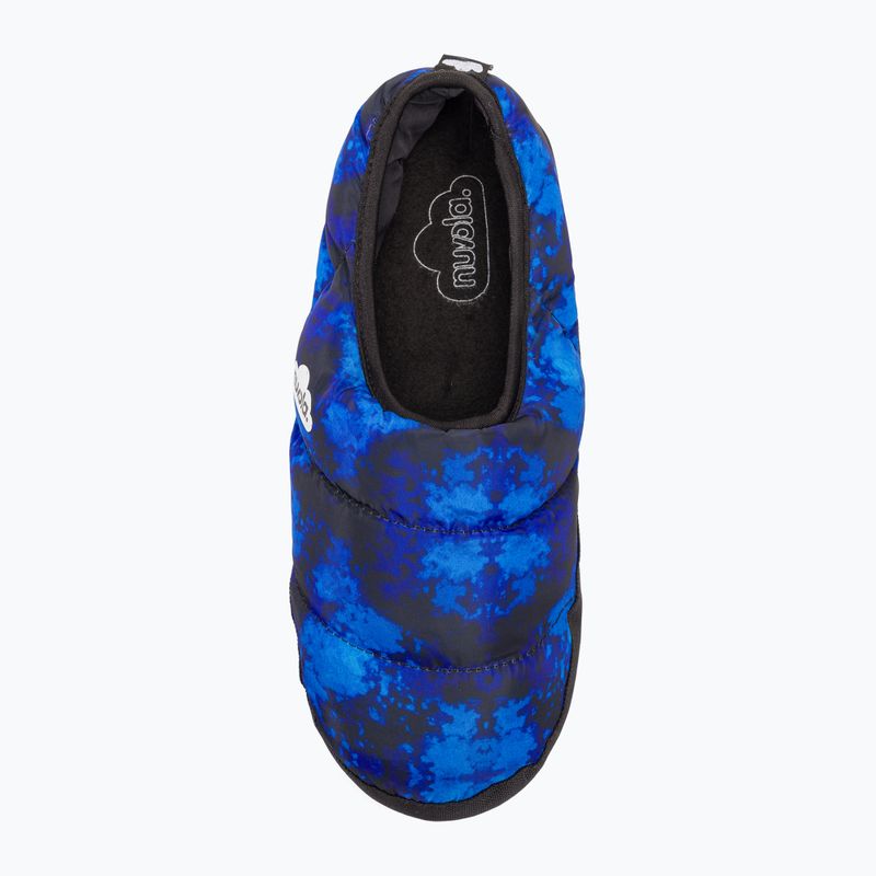 Nuvola Classic Gedruckt tempesta blau Winter Hausschuhe