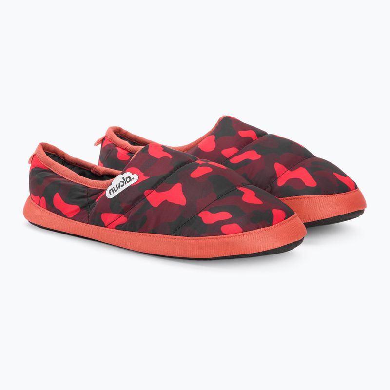 Nuvola Classic Gedruckt Camouflage rot Winter Hausschuhe