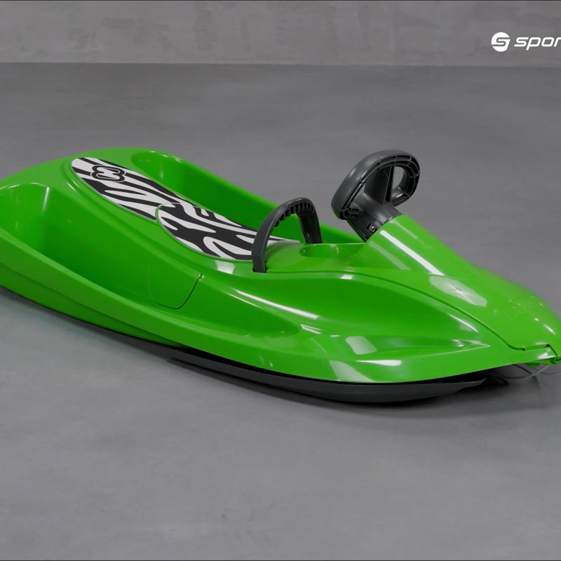 Kinder-Lenkschlitten Hamax Sno Zebra grün 53516 7