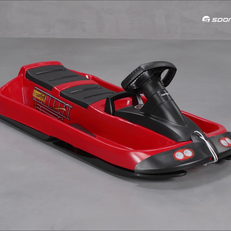 Kinder Skibob Hamax Sno Fire 5552 rot-schwarz 7