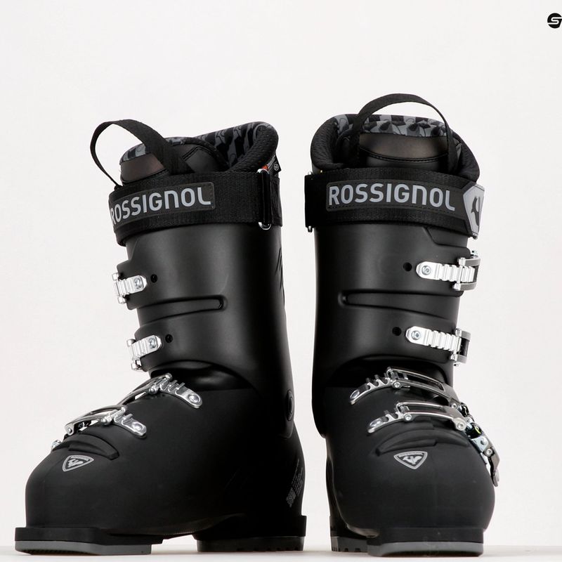 Skischuhe Rossignol Hi-Speed Pro 100 black/yellow 10