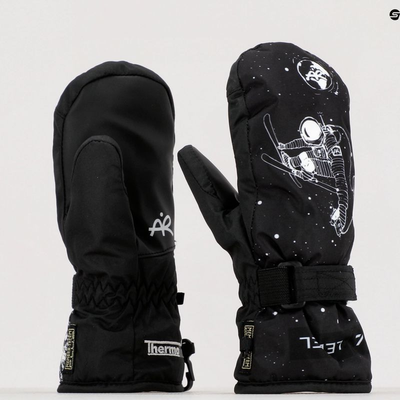 Level Mitt Kinder-Skihandschuh schwarz 4152JM 9