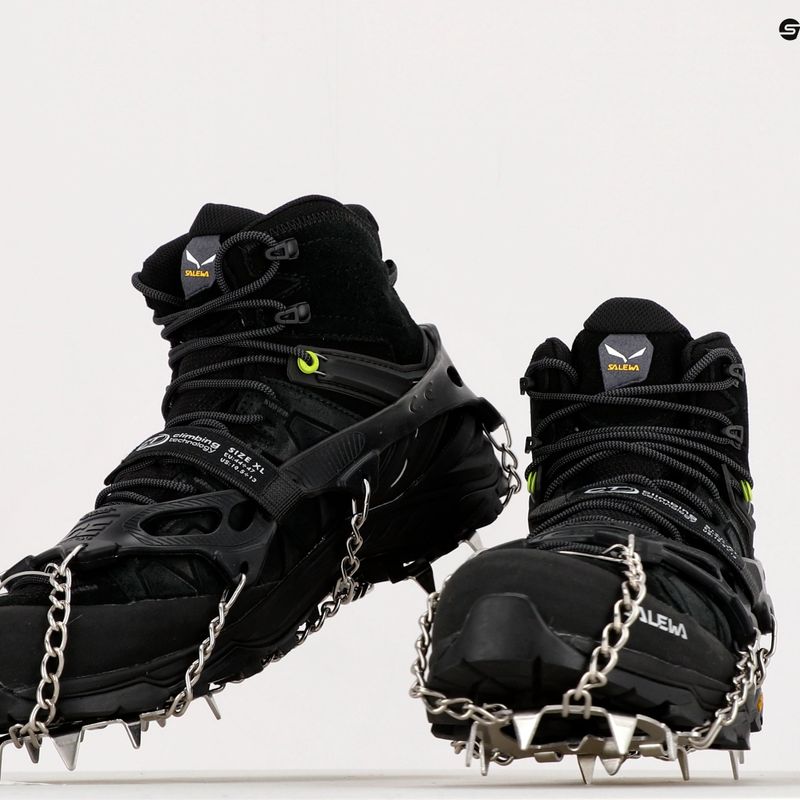 Klettern Technologie Ice Traction Plus Stiefel Steigeisen schwarz 4I895E0V1