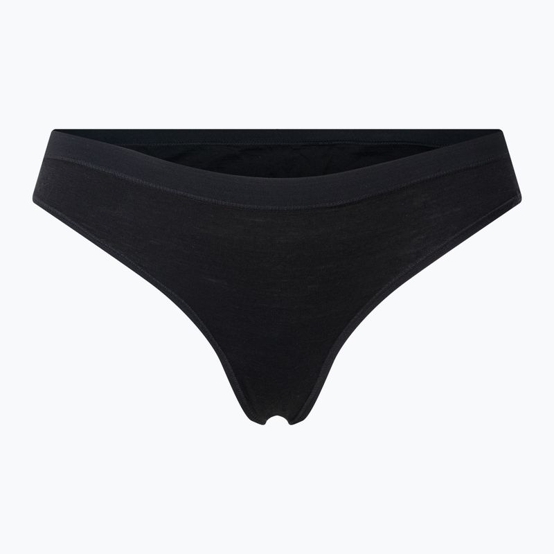 Damen Smartwool Merino 150 Bikini Boxed Thermoslip schwarz SW015125