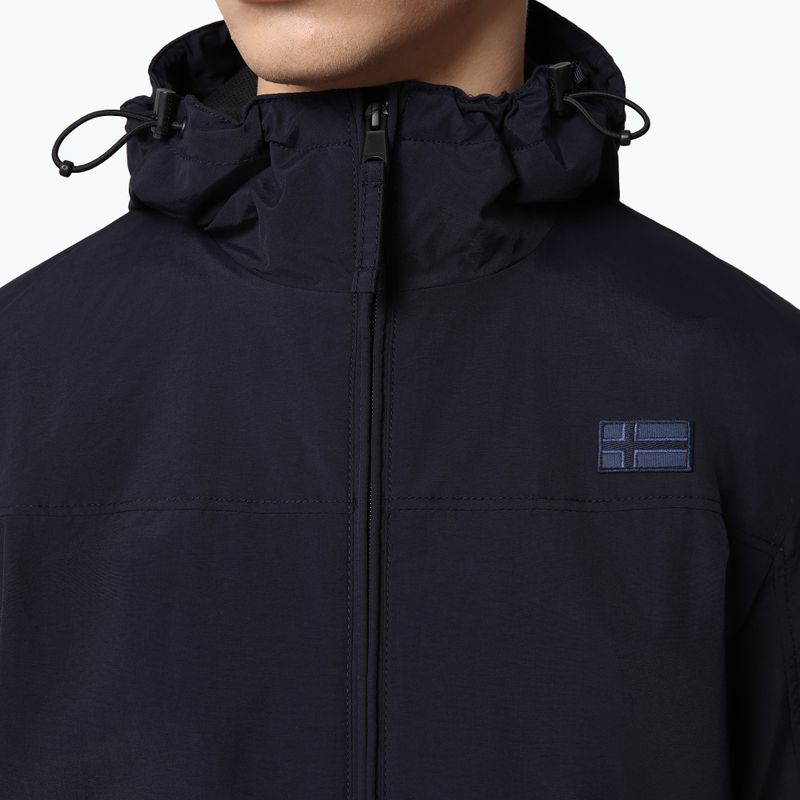 Herren Napapijri Shelter Jacke azul marino NA4F7P 5