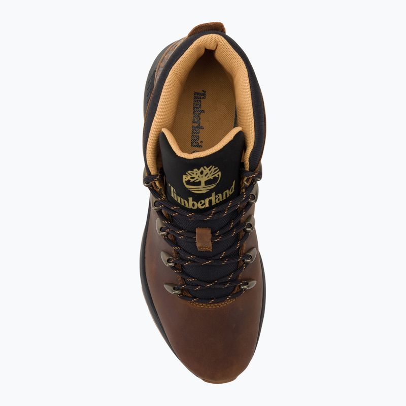 Herren Timberland Sprint Trekker Mid md brn Vollnarben-Trekking-Stiefel 6