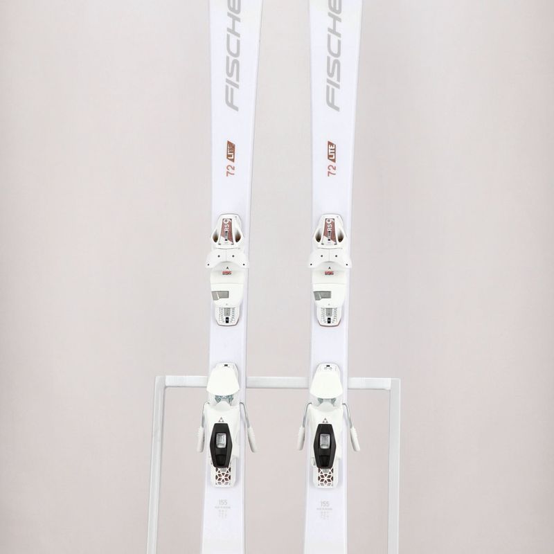 Ski Damen Fischer RC ONE Lite 72 SLR + RS9 SLR weiß A15221 T51221 13