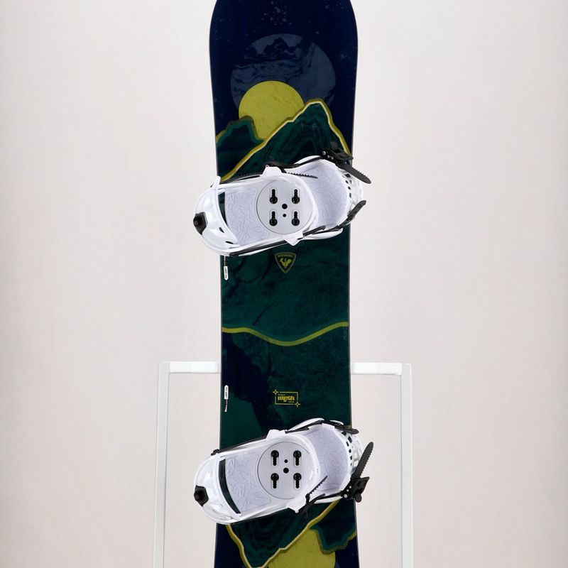 Snowboard der Frauen Rossignol Myth + Myth S/M black/green 8