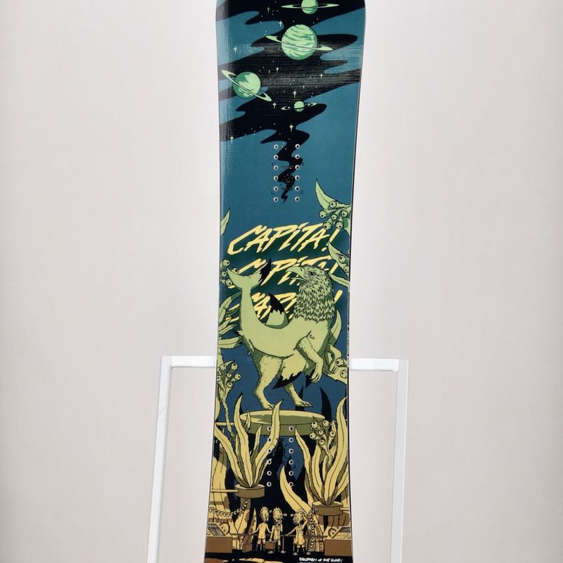 CAPiTA Children Of The Gnar Snowboard schwarz/gelb 1221141 9