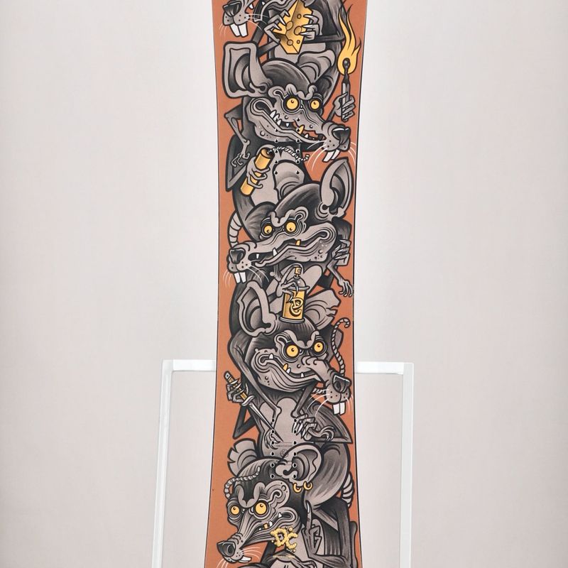 Snowboard für Männer DC PBJ multicolor 10