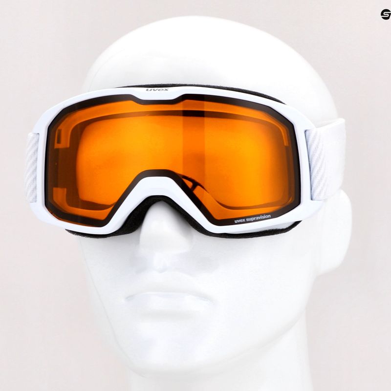 Skibrille UVEX Elemnt LGL white/lasergold lite clear 55//641/13
