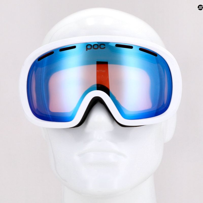 Skibrille POC Fovea Mid Clarity Photochromic hydrogen white/clarity photo light pink/sky blue 11