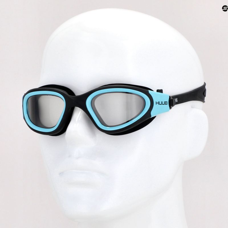 Schwimmbrille HUUB Aphotic Photochromic schwarz-blau A2-AG 7