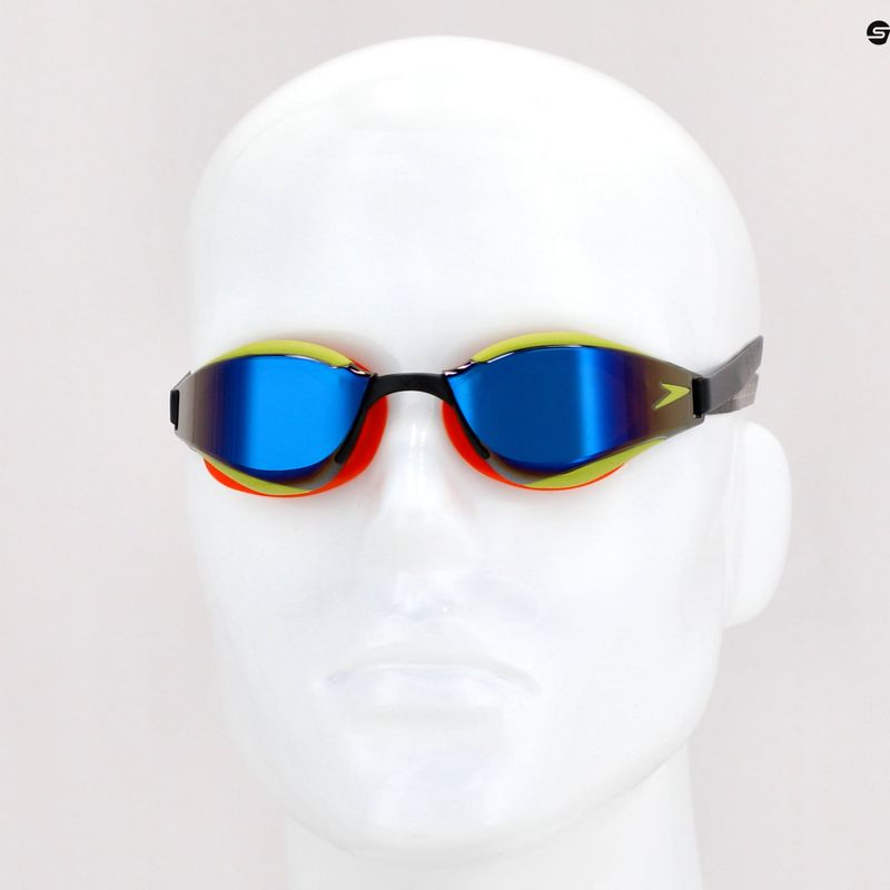 Schwimmbrille Kinder Speedo Fastskin Hyper Elite Mirror Junior bunt 68-12821G797 8