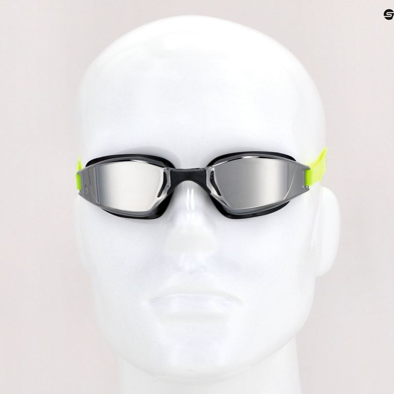 Aqua Sphere Xceed Schwimmbrille schwarz/gelb EP3030107LMS 7