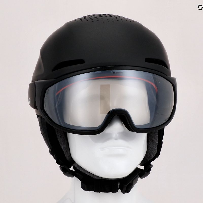 Skihelm Alpina Alto V black matte 16